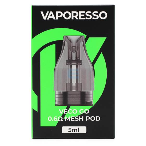 Cartucho/Pod Vaporesso VECO GO - 0.6Ω Mesh (5ml)